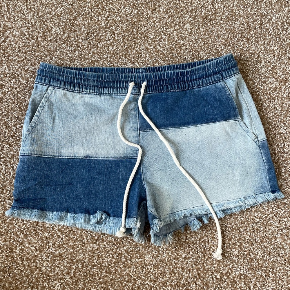 Aerie Denim Contrast Short